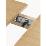 Light brown extendable dining table (calla) 90x120-160 whole