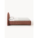Red Upholstered Bed (Gary)160x200
