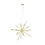 Golden pendant light spike (anderson)