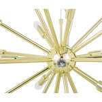 Golden pendant light spike (anderson)