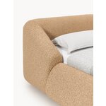 Beige Upholstered Bed (Sofia)180x200