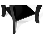 Side table black (avon)