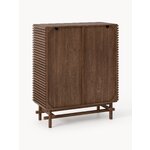 Dark Brown Tall Cabinet (Pierce)