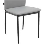 Light gray-black chair (pavia) intact