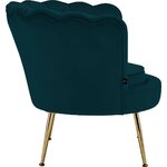 Kerosene velvet design armchair (kelsey)