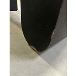 Musta muotoilu konsolipöytä kaareva (karkea muotoilu)