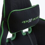 Black-green office chair (lamdrup)