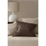 Brown Linen Pillowcase (Candice) 50x50