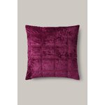 Burgundy Velvet Pillowcase (Pleasent)