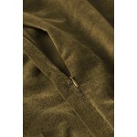 Olive Green Velvet Pillowcase (Celina) 50x50