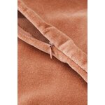 Orange Velvet Pillowcase (Celina) 50x50