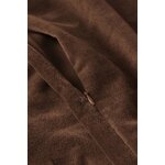 Brown Velvet Pillowcase (Celina) 50x50