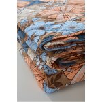 Voodikate Pruun (Fiori Bold) 150x260