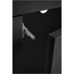 Черная подставка под телевизор lyckeby (jotex) 140см с дефектом красоты