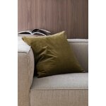 Olive Green Velvet Pillowcase (Celina) 50x50