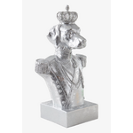 Silver decorative figure (Baroness)