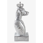 Silver decorative figure (Baroness)