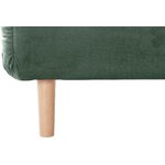 Žalia miegamoji sofa (myhome)