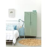 Light green metal cabinet the twinny (mustard made)