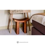 Masīvkoka dizains rozā japāņu (bepurehome) ar skaistuma trūkumu