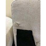 Smėlio spalvos modulinė kampinė sofa (Melva), 319x195