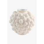 White decorative vase (blush)