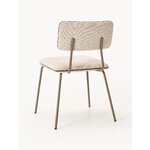 Beige Upholstered Chair (Nilda)