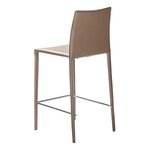 Bēša ādas bāra krēsls Boreal