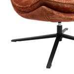 Terakotas atpūtas krēsls Brava