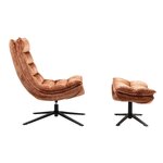 Terakotas atpūtas krēsls Brava