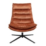 Terakotas atpūtas krēsls Brava