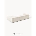 Vaaleanbeige modulaarinen kulmasohva (Sofia)
