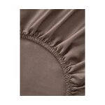 Brown Cotton Elasticated Linen (Comfort)180x200