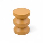 Orange Metal Side Table Bumpi