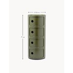 Roheline Disain Öökapp Componibili (Kartell)