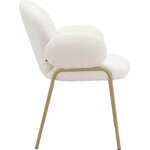 Cream chair (albie) intact