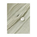 Light Beige Patterned Cotton Duvet Cover (Leonora) 240x260
