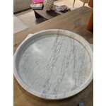 Baltas dekoratyvinis padėklas (Venecija)