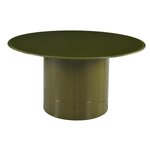 Green Round Coffee Table (Carnac) D80