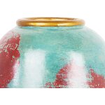 Red-mint green floor vase carteia