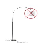 Black and white floor lamp (niels) with cosmetic defects