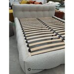 White Design Bed with Rounded Lines 160x200cm (size selection) (Michelin)