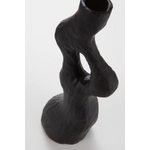 Черная декоративная ваза (чаппи)