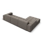 Gray chenille fabric modular sofa chicago (cosmopolitan) 284x166