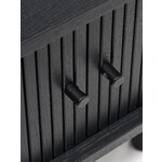 Black Design Nightstand (Calary)