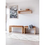Light brown solid wood Pink Rib (Cinas)
