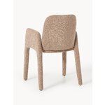 Brown Upholstered Chair (Selena)