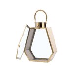 Candle lantern golden (corsica)