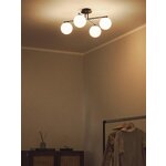 Black and White Ceiling Light (Atlanta)