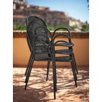Black Garden Chair Ronda (Emu)